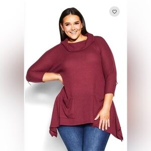 Evans Ari Pocket Tunic Top Size 30W/32W